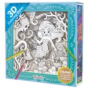 3D Coloring | Mermaid