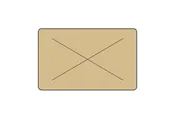 1.2" x .85" Direct Thermal Tamper Evident Labels - Color
