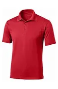 Gildan-Red Polo Shirt With Top Choice Logo