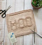 Moo Dishcloth
