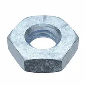 Fabory M11360.030.0001 Hex Nut Jam Hex, M3x0.50 Thread, 5.5 mm Hex Wd, 1.8 mm Hex Ht, Steel, Class 4, Zinc-Plated, 100 PK