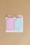 2 Pack Sticky Note Tabs - Vintage HI/Butterfly Ginger