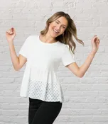 Eyelet Top