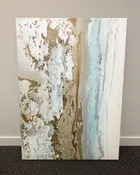 Blue & Gold Canvas