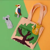 Australia Puppet Bag