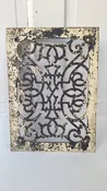 10 x 14 Fancy Antique Floor Vent Cover, Cold Air Return