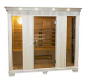 TheraSauna TS8753UF Four Person Straight Bench Infrared Health Sauna