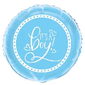 18 inch Blue Baby Shower