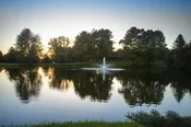 Baystone Fountain For Small, Residential Ponds