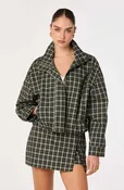 [ASTR The Label] Cooper Funnel Collar Bomber Jacket