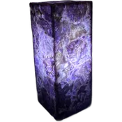 Purple Amethyst Lamp