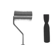 2" Diameter Aluminum Hollow Core Roller - Bolt-On
