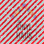 4th of July Stripes Pattern Vinyl 12" x 12"