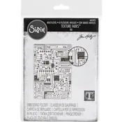 Embossing Folder, 3D Circuit 644743