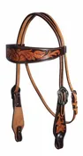 Professional’s Choice -Floral Chocolate Browband