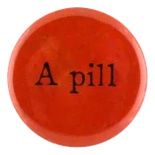 A Pill Pocket Mirror