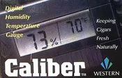 CALIBER III DIGITAL HUMIDTY AND TEMPERATURE GAUGE
