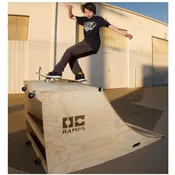 4 Foot Wide Quarter Pipe Ramp