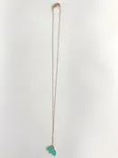 Turquoise tag necklace — 4orty Bridge Boutique