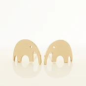 Elephant Stud Earrings