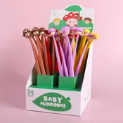 22573 MUSHROOM BUDDY WIGGLE GEL PEN
