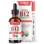 Organic Vitamin B12, Pure Methyl B12 Drops