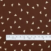 Sprinkle Triangles Viscose Georgette - Ganache (2m Bundle)