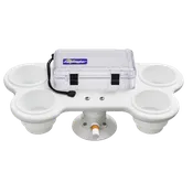 4-Cup Holder w/ Large Dry Box