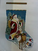SANTA REINDEER & TOY BASKETS