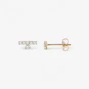 Astrid Diamond Bar Stud