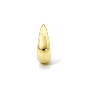 8MM TAPERED YELLOW GOLD HOOP
