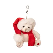 Bernard Christmas Plush Bag Charm