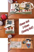 Flower Roll - Sewing Roll Pattern