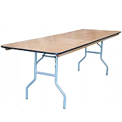 4FT, 5FT, &amp;amp; 6FT Wood Top Table