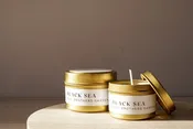 02 Ounce Black Sea Tin Candle
