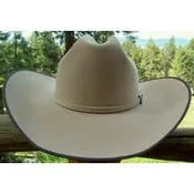 Greeley Hat Works - 5X Buckskin Felt - 7 1/2 Bound Edge