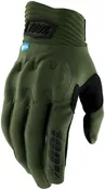 100% Cognito Smart Shock Gloves - Army Green Men's 2X-Large