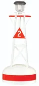 Amish-Made Fiberglass and Vinyl Buoy Lawn Ornaments