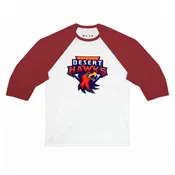 Arizona Desert Hawks Unisex 3/4 Sleeve Baseball Tee