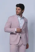 7 Downie Meridian Pink Cotton Stretch Blazer SS26