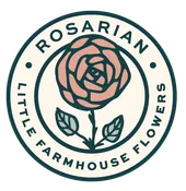 Rosarian Badge Download — little farmhouse flowers