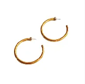2" Gold C-Hoop