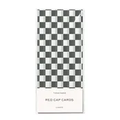 Black Checkers tissue paper
