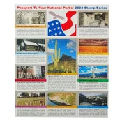 2003 Passport To Your National Parks® Stamp Set - WNP