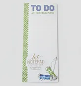 Needlepoint Skinny Notepad
