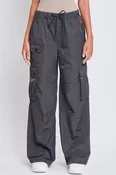 Black Relaxed Cargo Pants