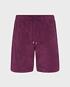 Bermuda en éponge homme uni