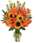 Autumn Glow Vase