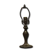 13-3/4" Nouveau Lamp Base (7.75" Base + 6" Harp)