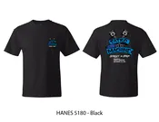 Hanes 5180 SS 6oz Short Sleeve T-Shirt Beefy-Tee